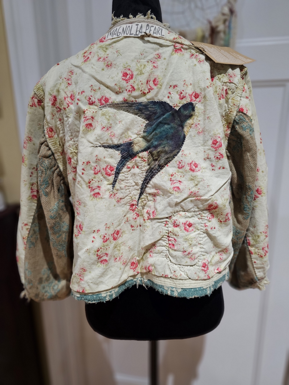 Magnolia Pearl "RAFA" Reversible Crop Jacket, NWT - Picture 6 of 11
